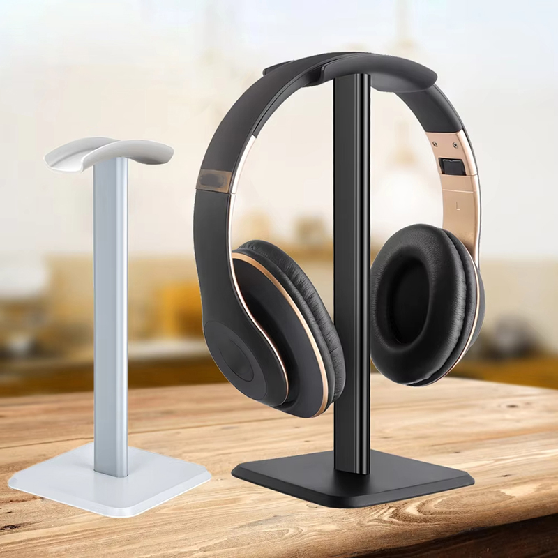 Gaming Accessories For Gaming Desk - Dudukan Headphone Desktop Plastik Dudukan Earphone