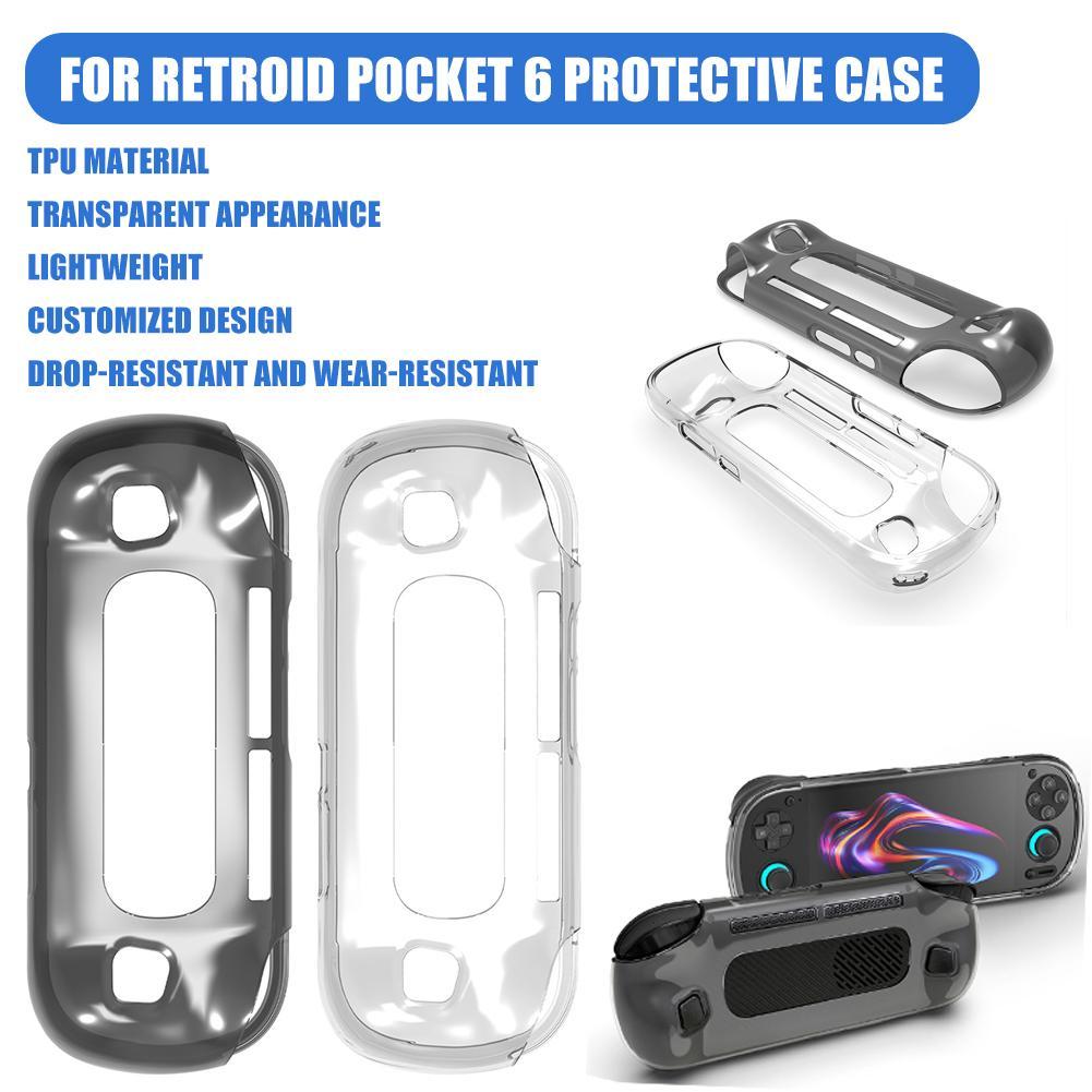 Gaming Accessories Dropshipping Suppliers - Casing Pelindung TPU Transparan untuk Retroid
