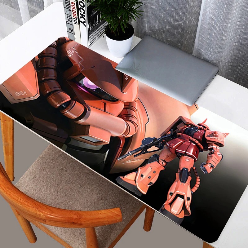 Gaming Accessories For Gaming Desk - 90X40Cm Gundam Zaku II Mouse Pad