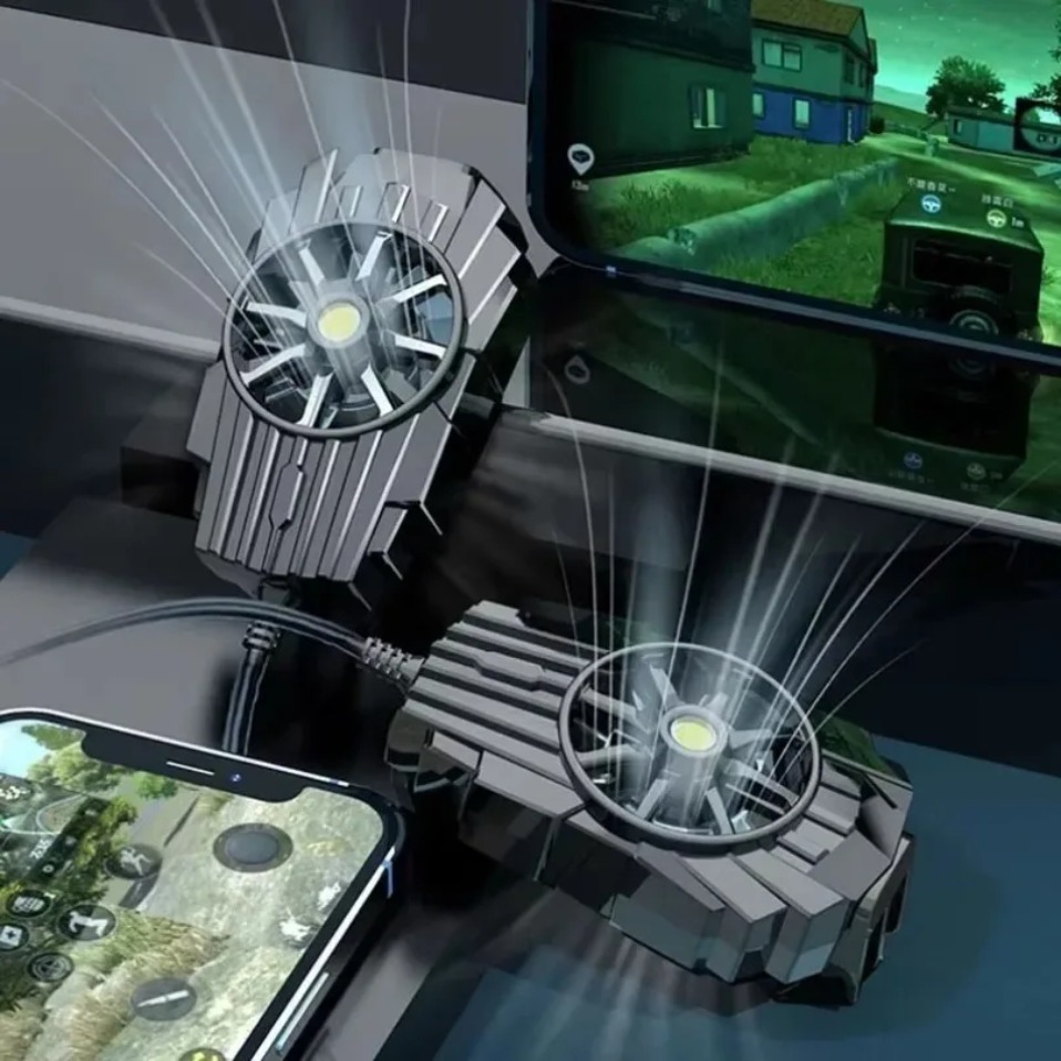 Gaming Accessories For Mobile - Klip Belakang Portabel Pendingin Mini Berpendingin