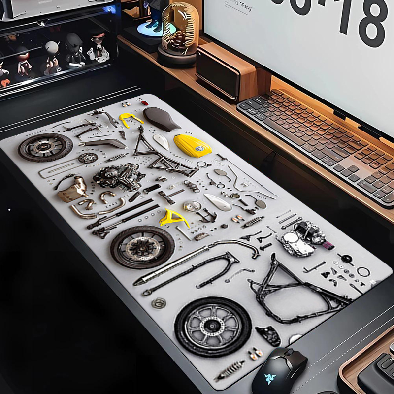 Gaming Accessories For Gaming Desk - Diagram Pembongkaran Alas Mouse Karet Alas