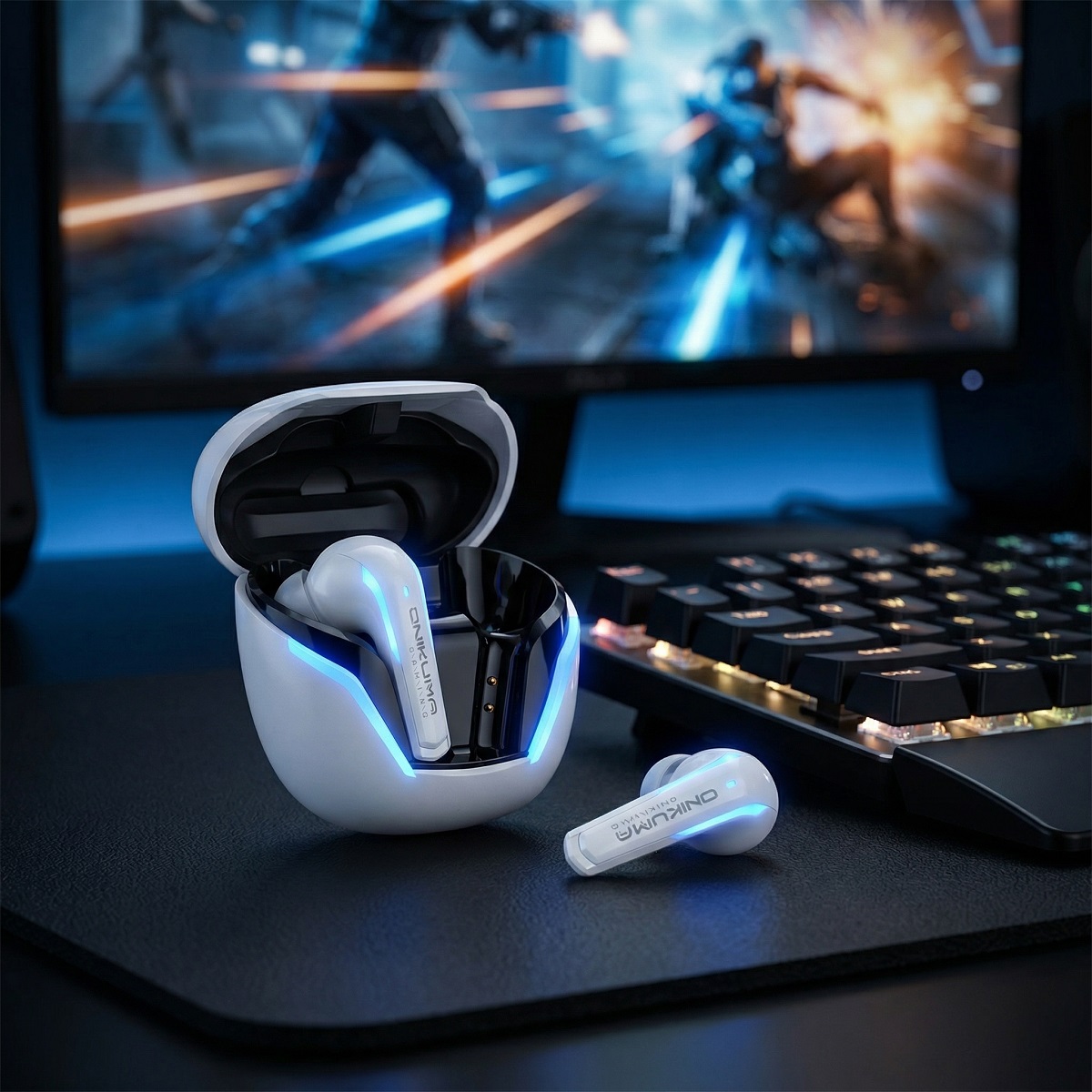 Gaming Accessories Monitor - Earbud Gaming Nirkabel ONIKUMA T27 |