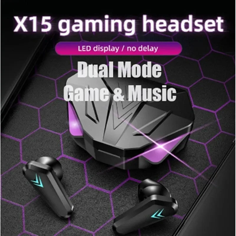 Gaming Accessories Monitor - Earphone Bluetooth X15 TWS, headphone Gamer