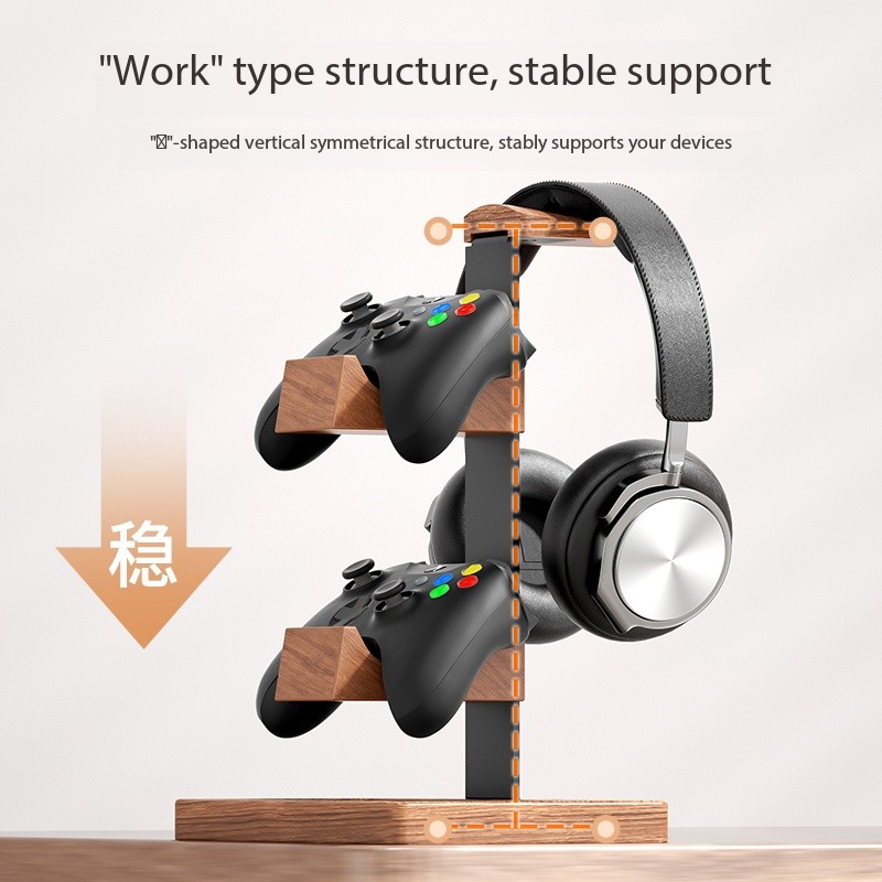 Rak Dinding Kayu Solid dengan  - Gaming Accessories Wall Mount ulasan dan harga