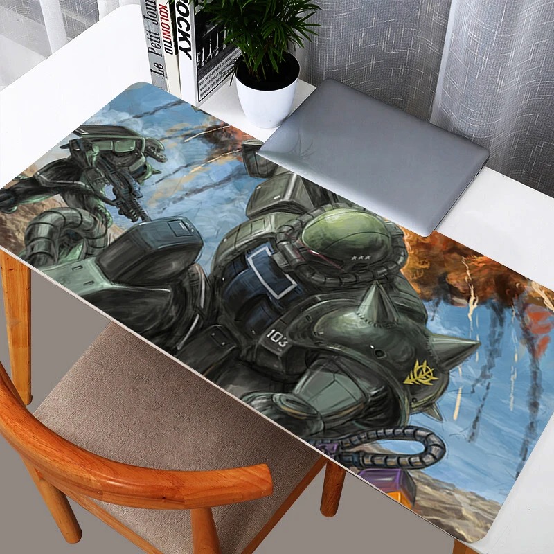 90X40Cm Gundam Zaku II Mouse P - Gaming Accessories For Gaming Desk ulasan dan harga