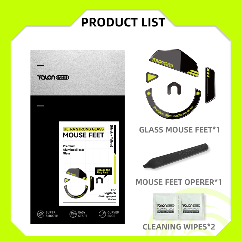 TALONGAMES Glass Mouse Skates  - Gaming Accessories Logitech ulasan dan harga