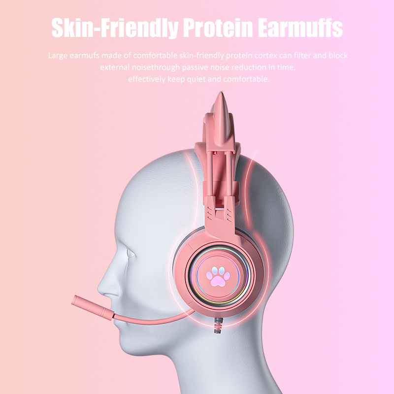 Headphone game telinga kucing  - Gaming Accessories Monitor ulasan dan harga